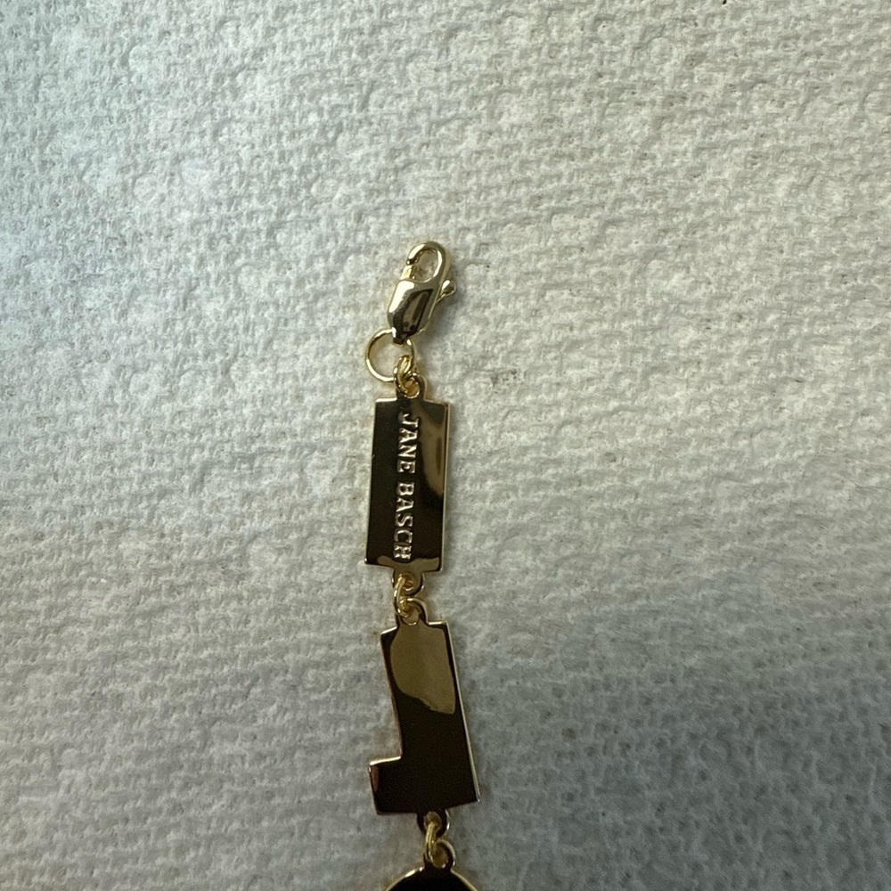 22K Gold Plated (Sterling Silver) I Love You Bracelet - Picture 2 of 4